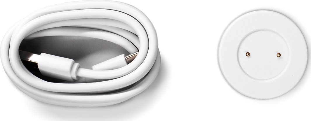 Karikues magnetik për smartwatch Hurtel Nessuno, USB C, për Huawei, i bardhë