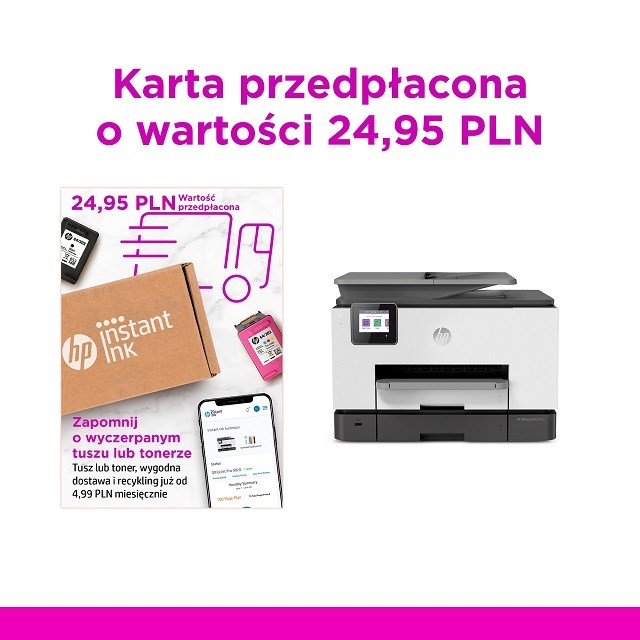 Printer multifunksional HP OfficeJet Pro 9010e, Inkjet termal, i zi