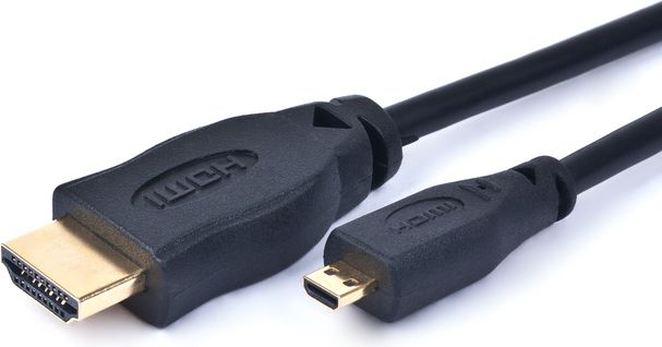 Kabllo Gembird HDMI Micro - HDMI (CCHDMID10), 3m, e zezë