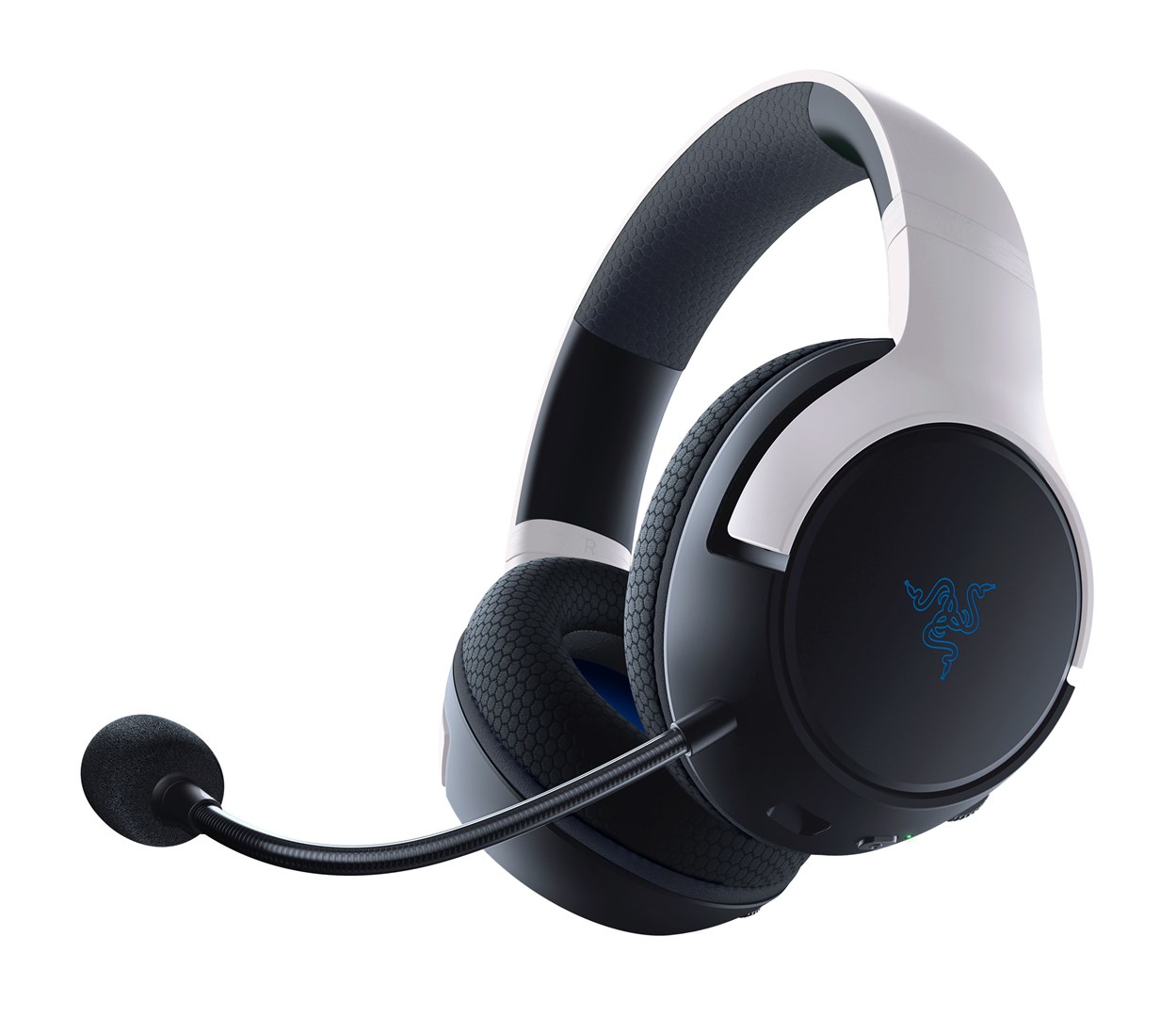 Kufje lojërash Razer Kaira HyperSpeed, wireless, e bardhë
