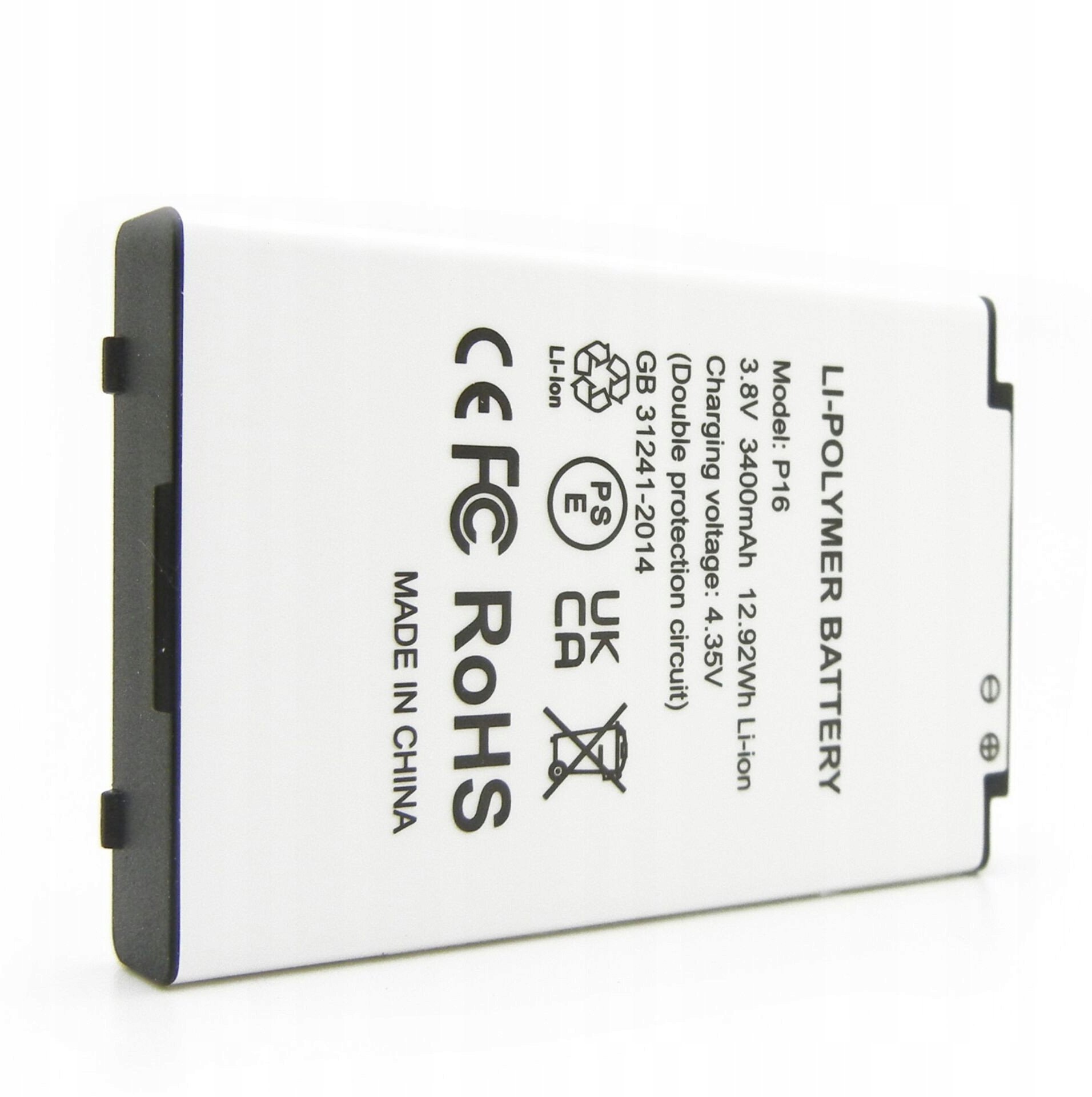 Bateri kamerë Easypix Aquapix WDV5630, 3400mAh, 3.8V