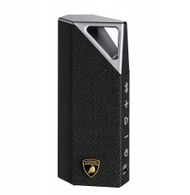 Altoparlant Bluetooth BUGANi Brief Lamborghini, IPX7, 10 orë bateri, i zi argjendtë