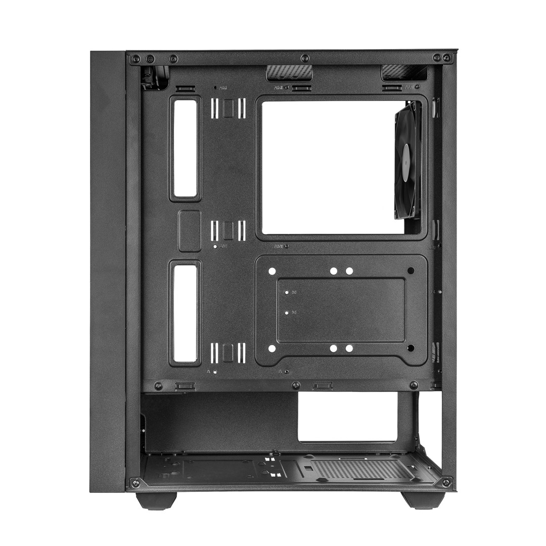 Kutia PC Mars Gaming MC-PMAX, MIDI Tower, 4x 120mm, e zezë
