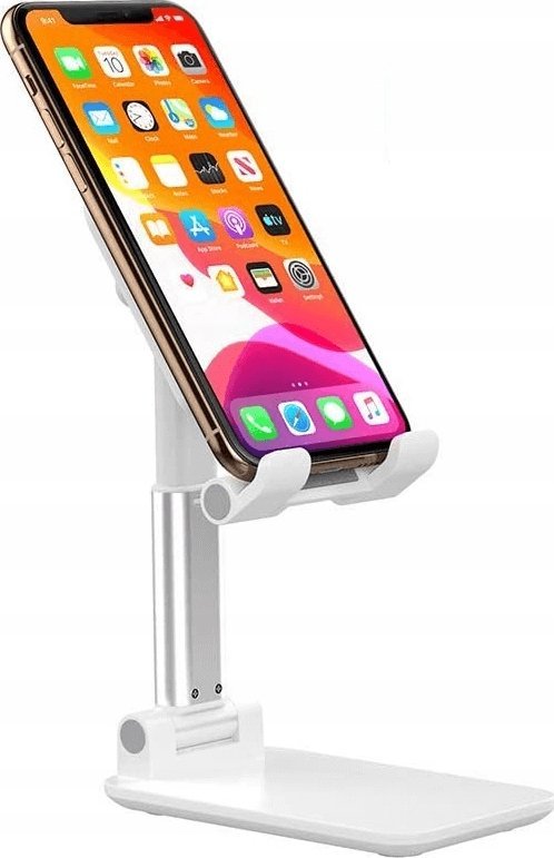 Mbajtëse telefoni dhe tableti Digipower Video Call Stand, e palosshme, e bardhë