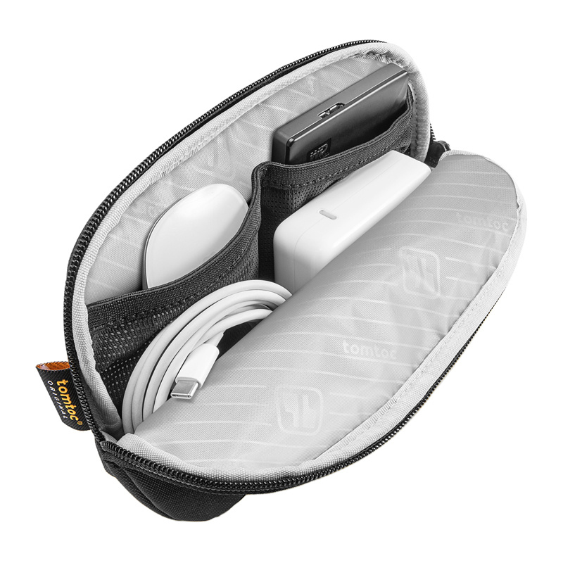 Set mbrojtës laptopi Tomtoc Defender A13, për 14" MacBook Pro dhe 13" MacBook Air, i zi