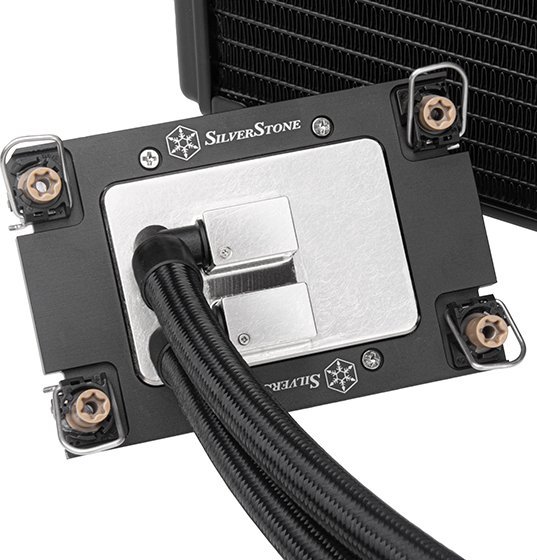 Ftohës uji CPU SilverStone Liquid Triple, radiator 360 mm, 3x 120 mm, i zi