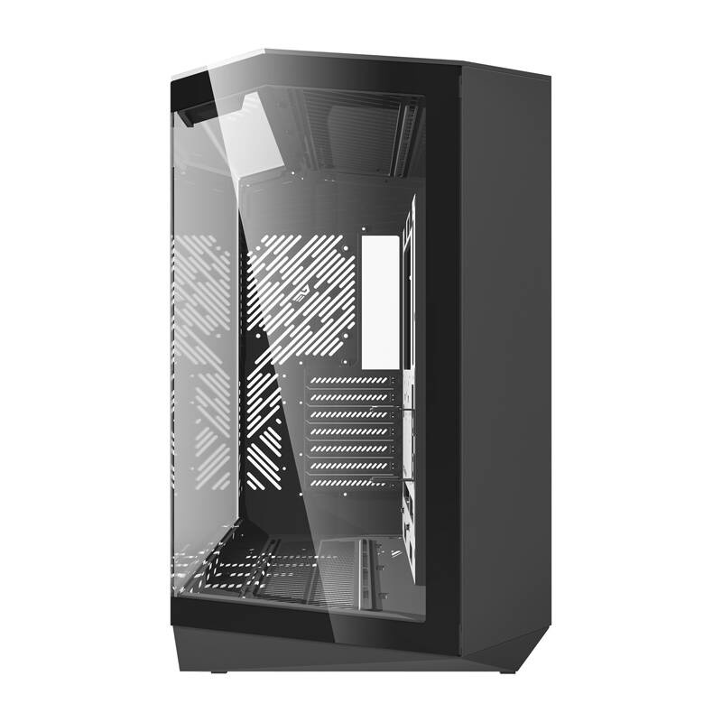 Kuti kompjuteri DarkFlash DY470, Big Tower gaming, ATX, xham i temperuar, e zezë