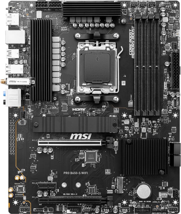 Pllakë amë MSI PRO B650-S WIFI - AMD B650