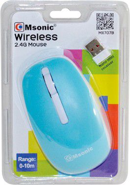 Maus wireless Vakoss MX707B, optik, 1000 DPI, rozë