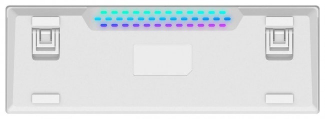 Tastierë lojërash Rampage RADIANT K11, Red Switch, Type-C, e bardhë