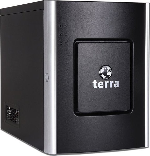Kompjuter desktop Terra kompakt, format mini tower, i zi me argjend
