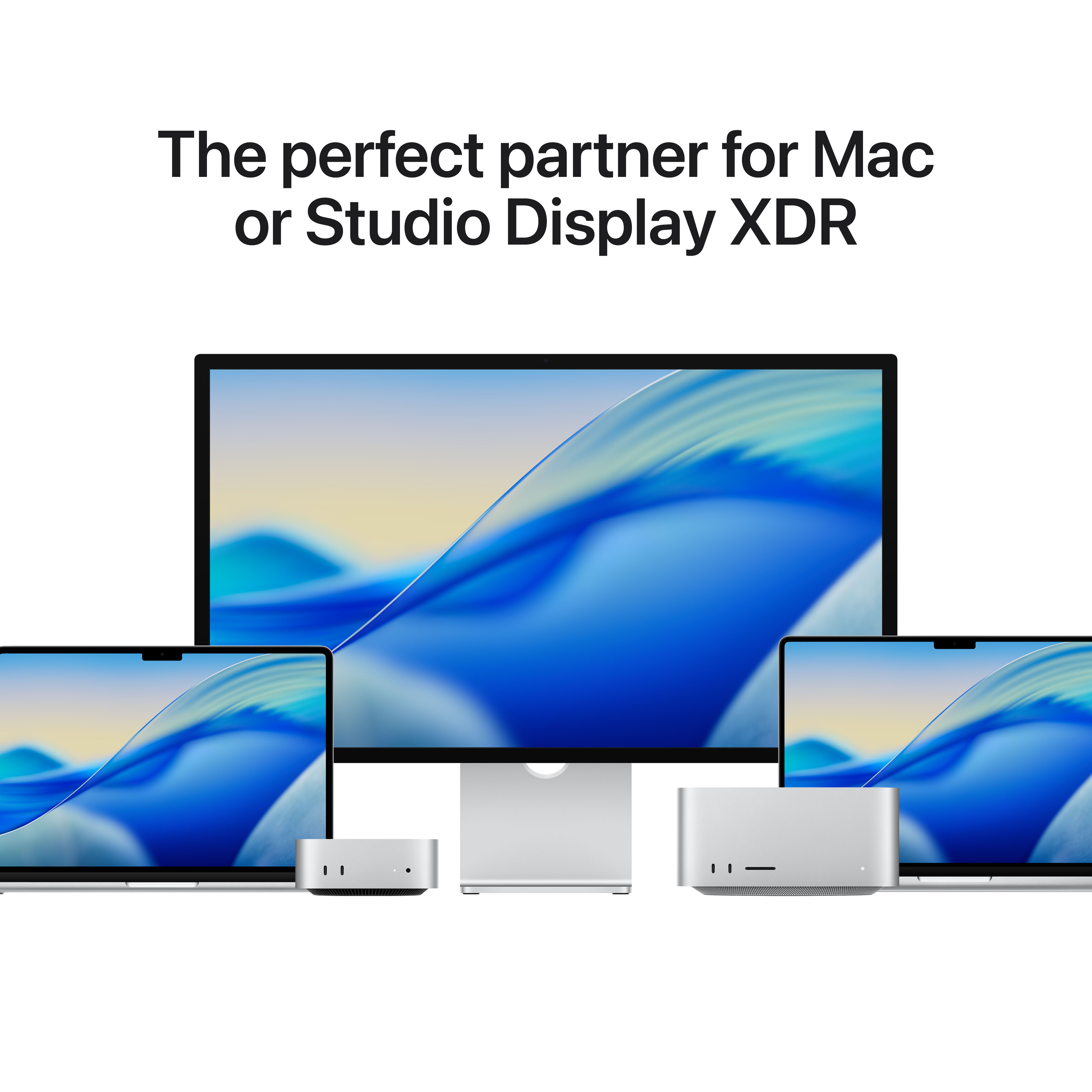 Apple Studio Display, Standard glass, Tilt-adjustable stand