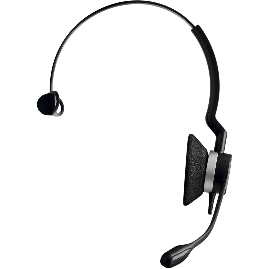 Kufje Jabra BIZ 2300 QD Siemens, binaurale, me shirit koke, të zeza