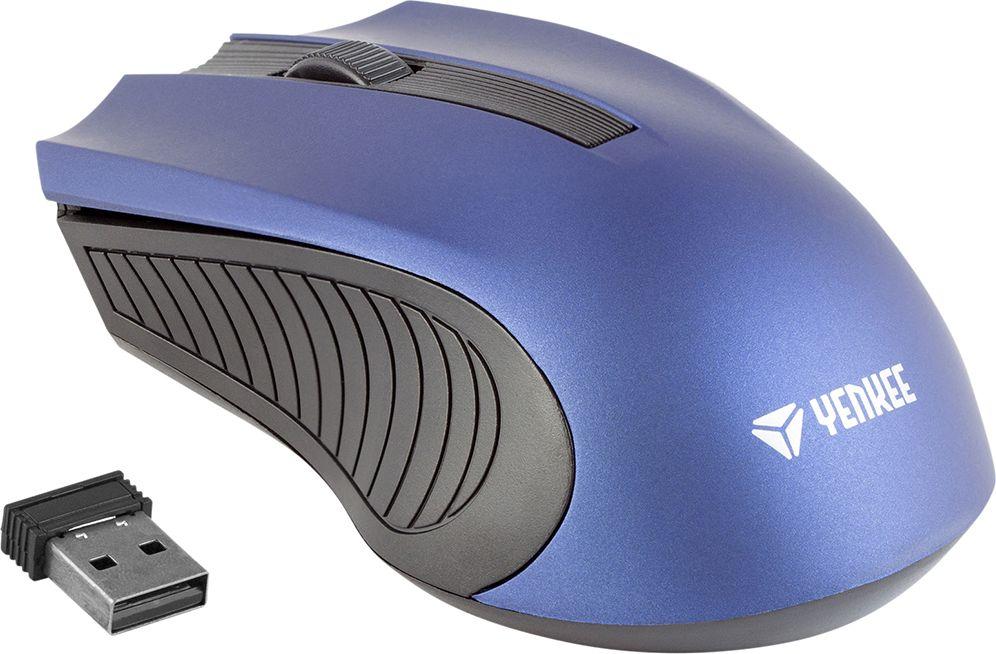 Maus Yenkee YMS, wireless, USB, i zi dhe i kaltërt