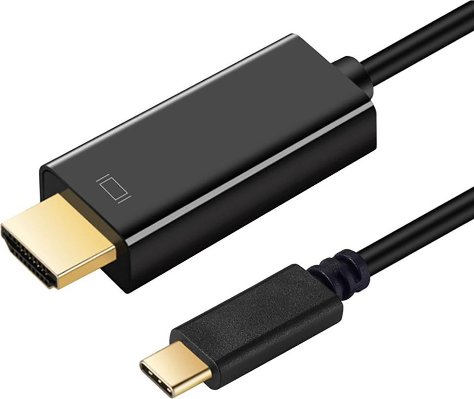 Kabllo USB Cable Art USB C në HDMI, 1.8 m, 4K, e zezë