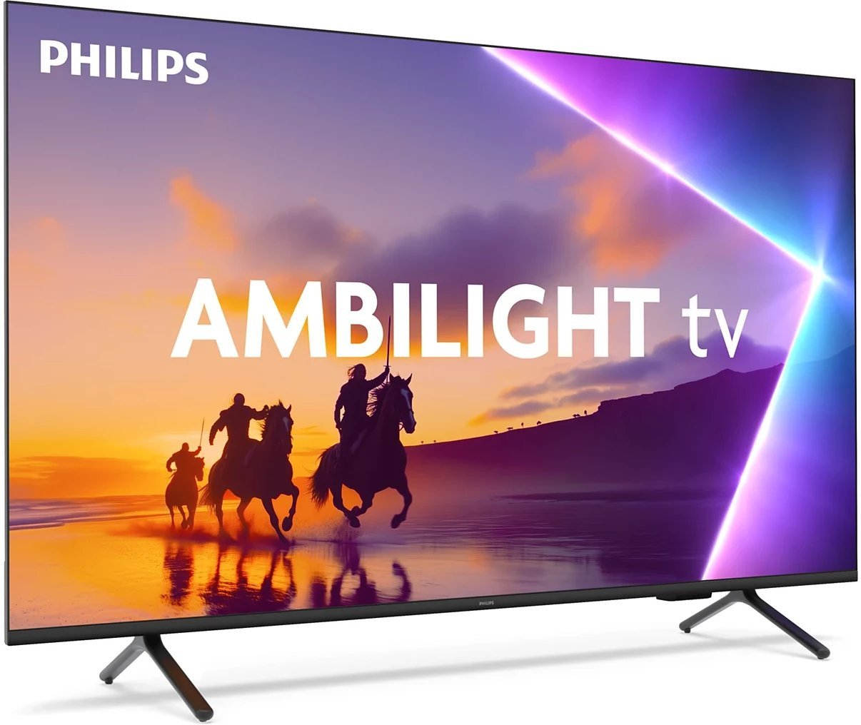 Televizor Philips 85PUS8510, 85", QLED, Titan OS, Ambilight, i zi