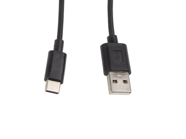 Kabllo Lanberg, USB A / USB C, 1 m, e zezë