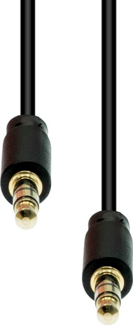 Kabllo audio ProXtend Mini Jack 3.5mm 3-Pin Slim, 1.5m, M-M, i zi