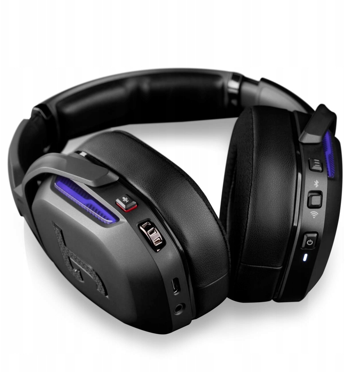 Headset gaming Teufel Cage Pro, pa tela, bas i fuqishëm, i zi