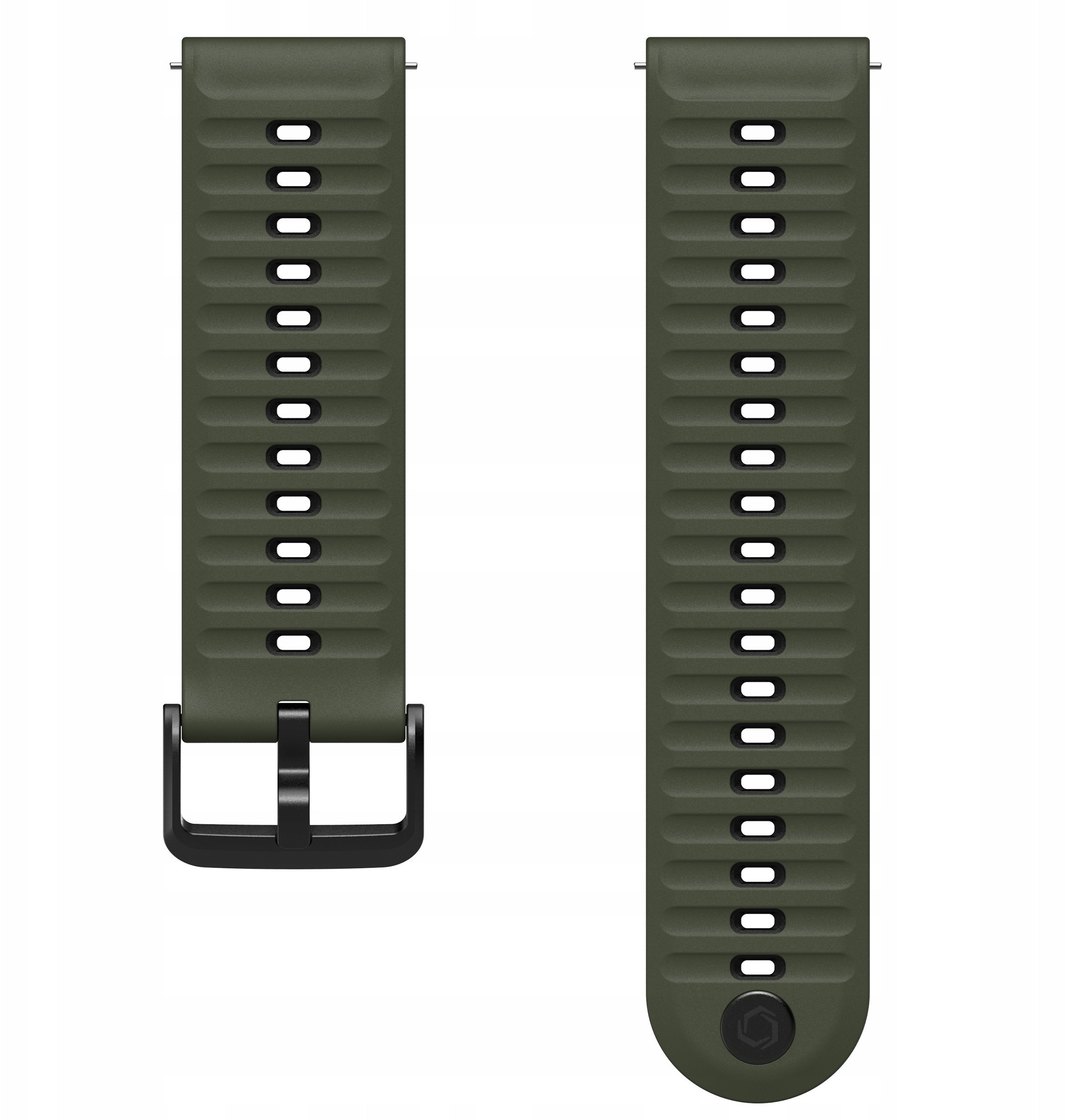 Rrip ore Coros Nomad Silicone Band, Quick Release, madhësi standarde, jeshile