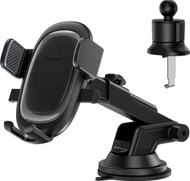 Mbajtës telefoni për veturë Baseus Ultra Control Pro, clamp, 5.4"-7.2", i zi