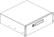 Sirtar rack TRITON CONTEG 19", 3U, me kyç, i zi