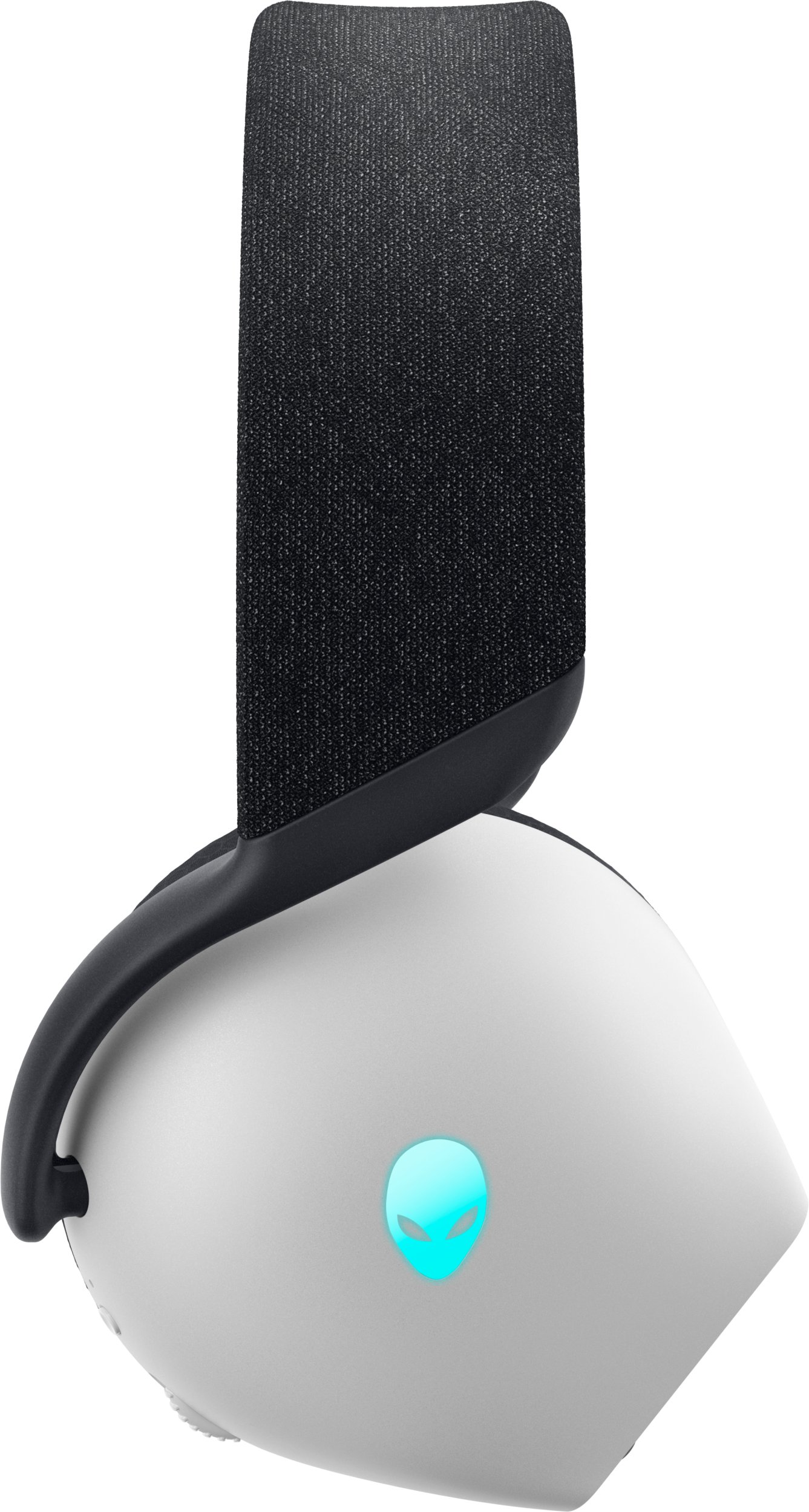 Headset gaming Alienware AW725H, me dhe pa kabllo, Dolby Atmos, i zi e bardhë