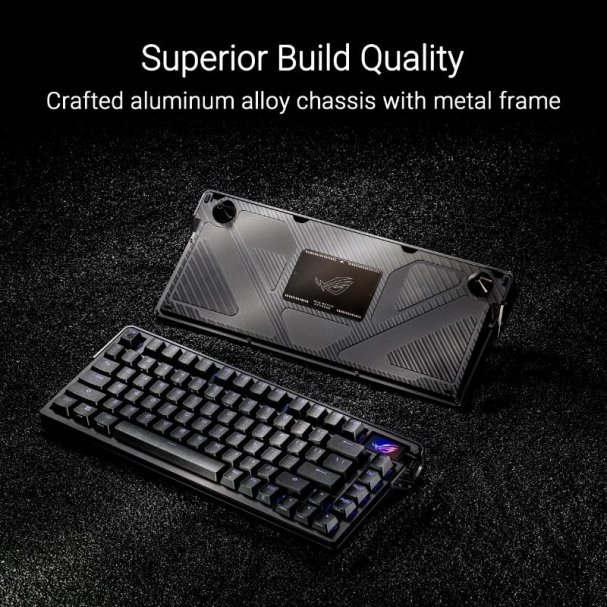 Tastierë gaming ASUS ROG Azoth Extreme, mekanike, PBT, e zezë