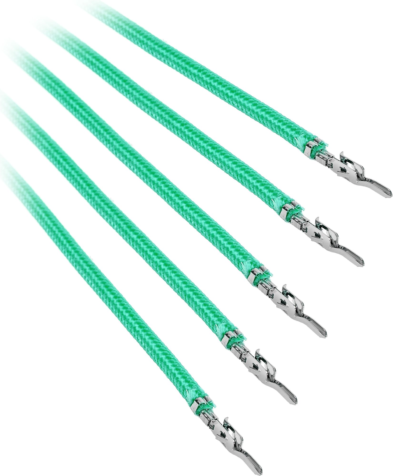 Set kabllosh PSU BitFenix Alchemy 2.0, 0.2m, pa konektorë, jeshile