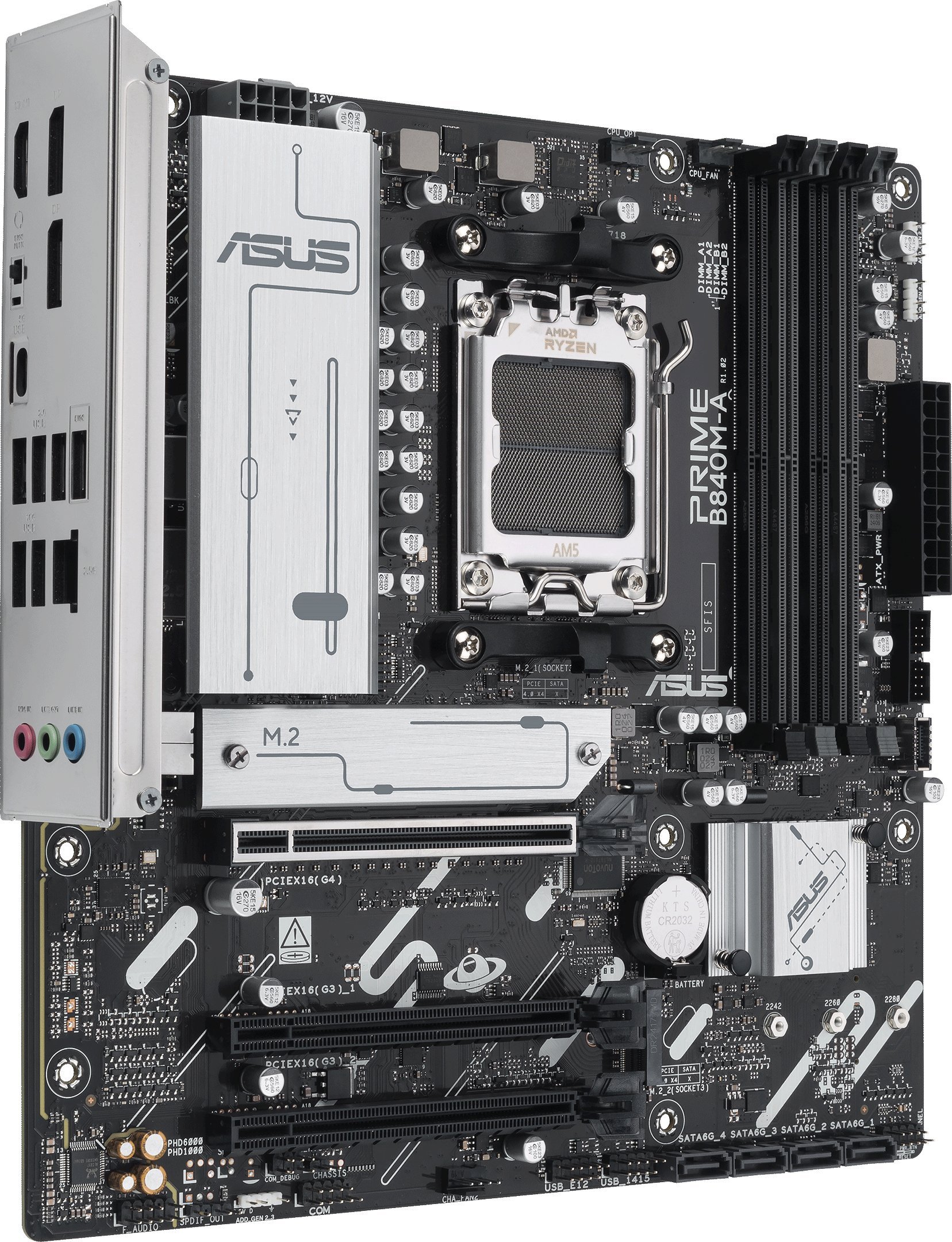 Pllakë amë ASUS PRIME B840M A CSM, Socket AM5, DDR5, Micro ATX