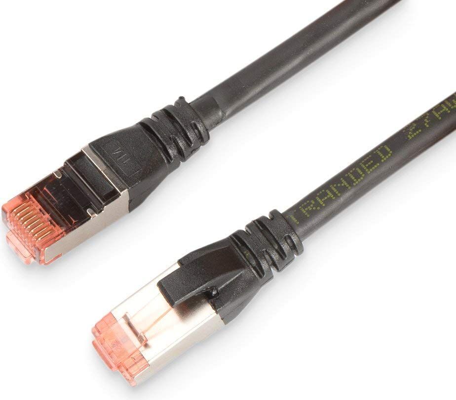 Kabllo rrjeti Telegärtner 100008831, RJ45, CAT 6A, 7.5m, i zi