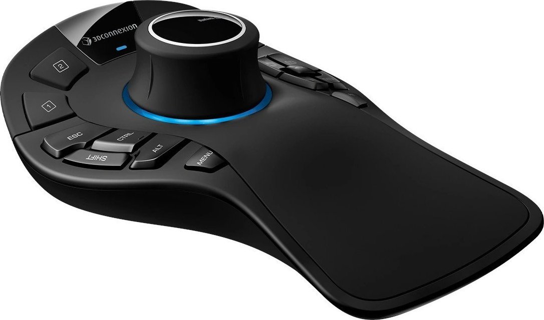 Маш 3D 3Dconnexion SpaceMouse Pro Wireless, безжичен, ергономски, црн