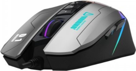 Maus gaming A4Tech Bloody W60 Max Activated, 12000 DPI, RGB, gri çeliku