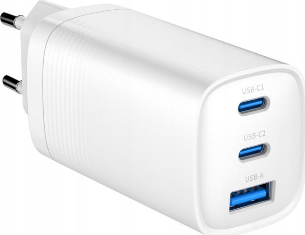 Karikues muri Art Charger, 230V, GaN, i bardhë