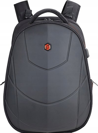 Çantë shpine Bestlife Assailant, për notebook 17", najlon, e zezë