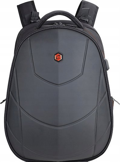 Çantë shpine Bestlife Assailant, për notebook 17", najlon, e zezë