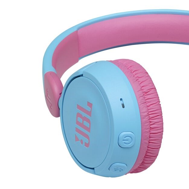 Kopчиња Bluetooth за деца JBL JR310BT, 15 часа, 85 dB, сина/розова