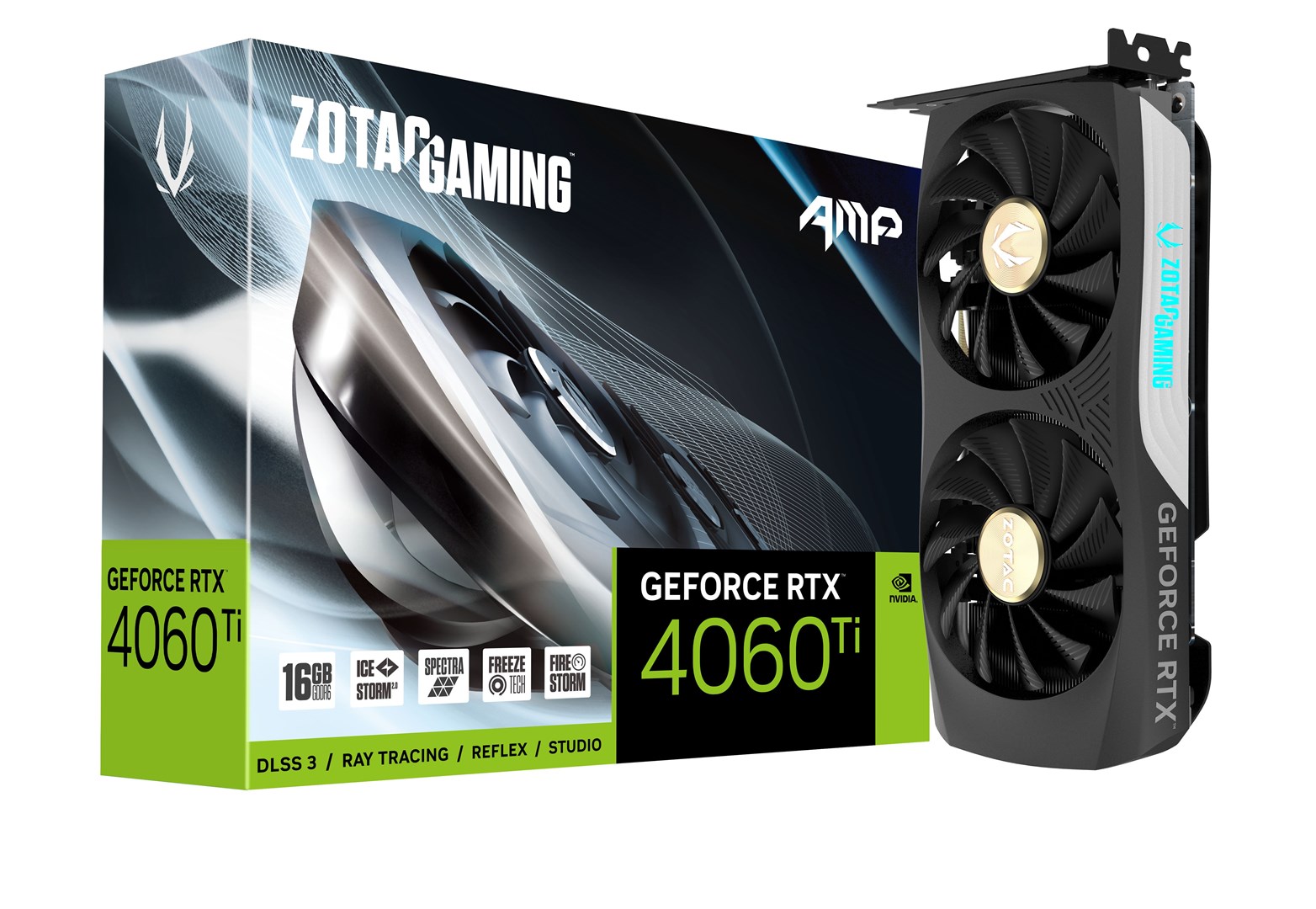 Kartë grafike Zotac Gaming NVIDIA GeForce RTX 4060 Ti, 16 GB GDDR6
