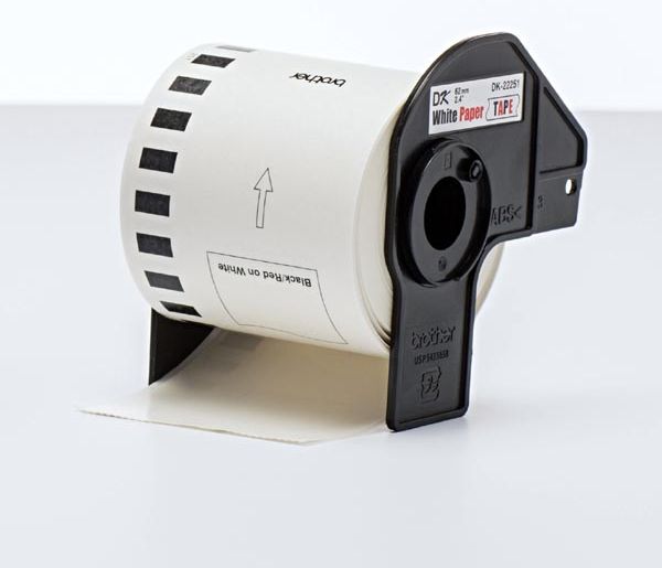 Letër për printer Brother DK22251, 62mm