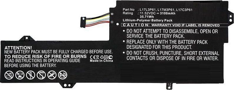 Bateri laptopi CoreParts MBXLE-BA0286, zëvendësuese, e zezë