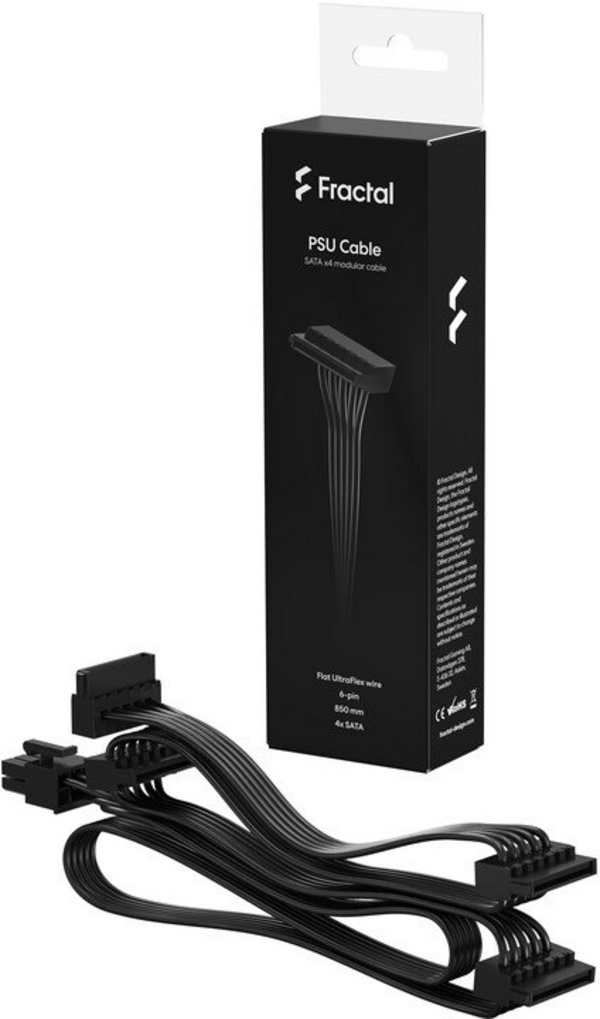 [OUTLET] Kabllo Fractal Design SATA x4 për ION Series