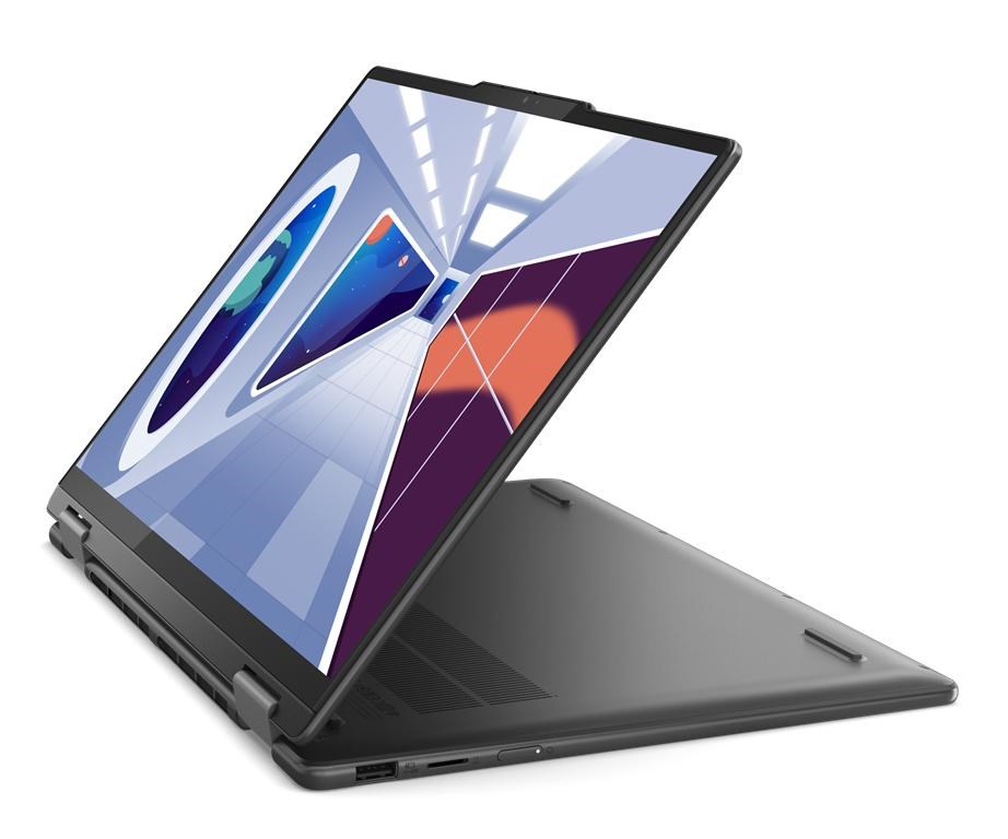 Laptop Lenovo Yoga 7, 14", AMD Ryzen 5 7535U, 16 GB RAM, 512 GB SSD, i hirtë