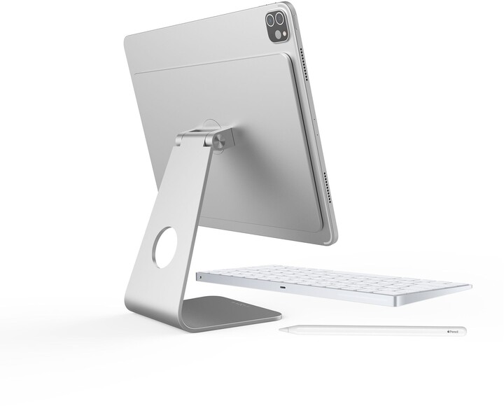 Mbajtëse magnetike FIXED për Apple iPad Pro 11 "(2018/2020/2021) / iPad Air (2020), e argjendtë