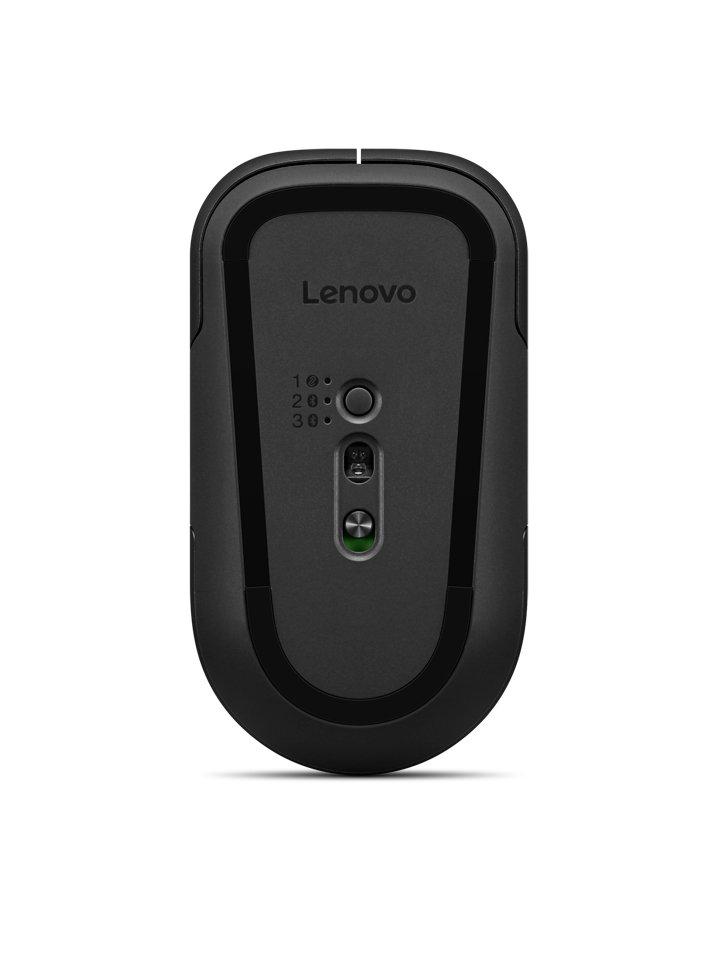 Maus Lenovo Pro Plus 6050, pa kabllo, RF dhe Bluetooth, optik 2400 DPI, gri