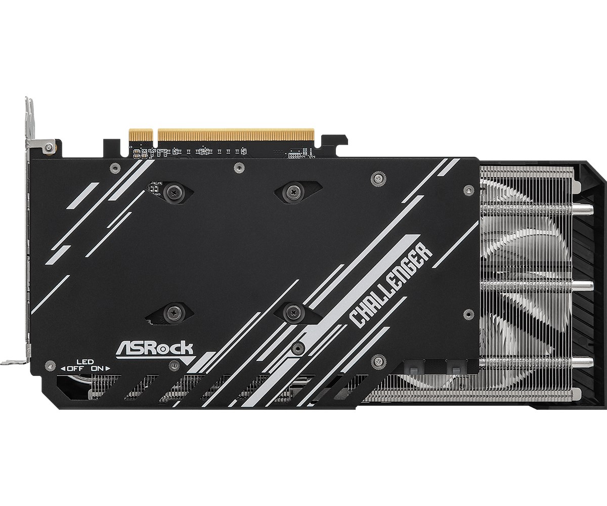 Kartë grafike ASRock Challenger AMD Radeon RX 7600 XT, 16 GB GDDR6