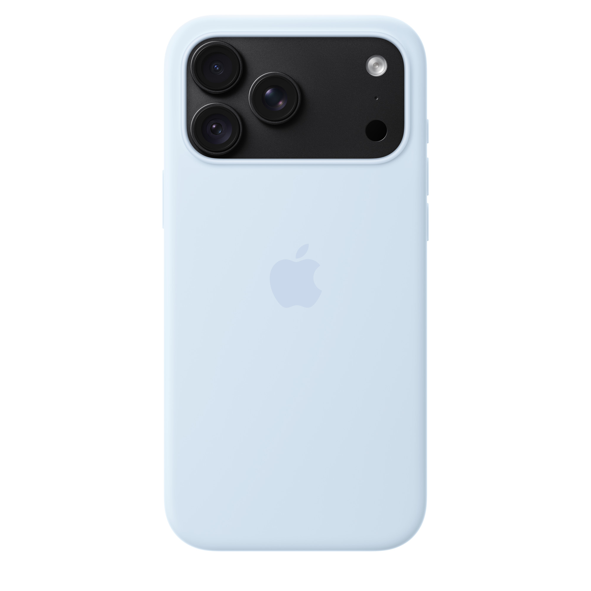 Apple iPhone 18 Pro Max Silicone Case with MagSafe, Crisp Blue