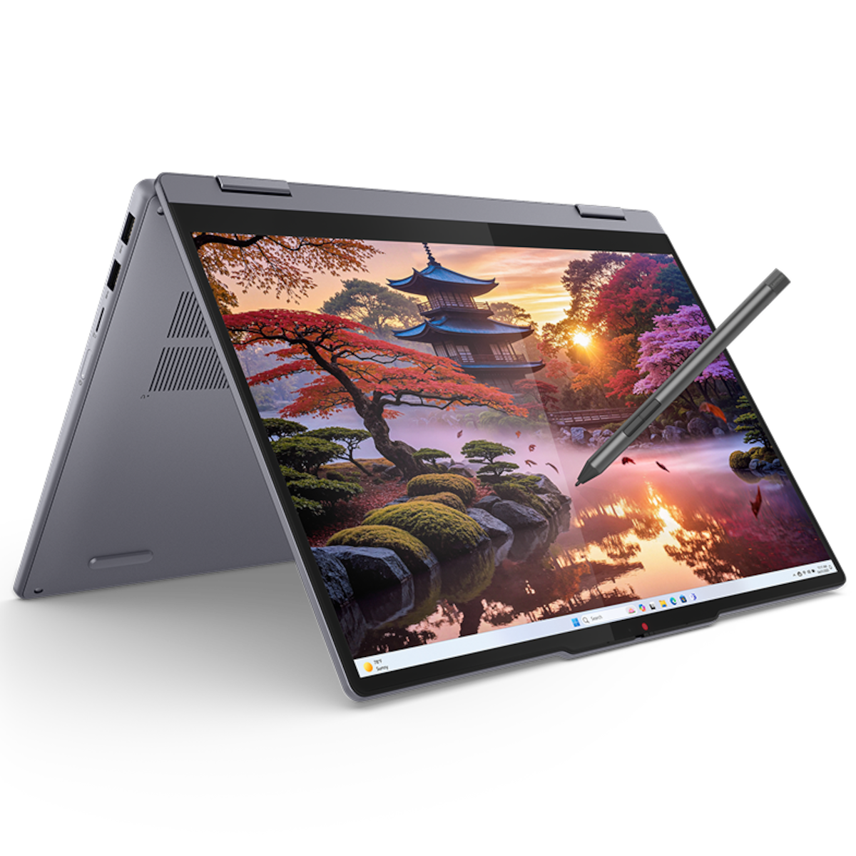 Laptop Lenovo IdeaPad 5 2‑in‑1 14AGP11, 14", AMD Ryzen 7 AI 445, 32GB RAM, 1TB SSD, AMD Radeon 840M Graphics, i hirtë