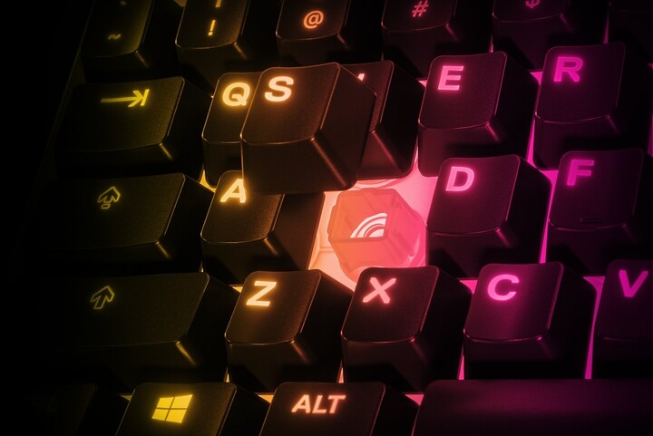 Tastierë SteelSeries Apex 3 TKL, US, e zezë