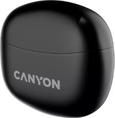 Kufje wireless Canyon TWS-5, Bluetooth, me kuti karikimi, të zeza