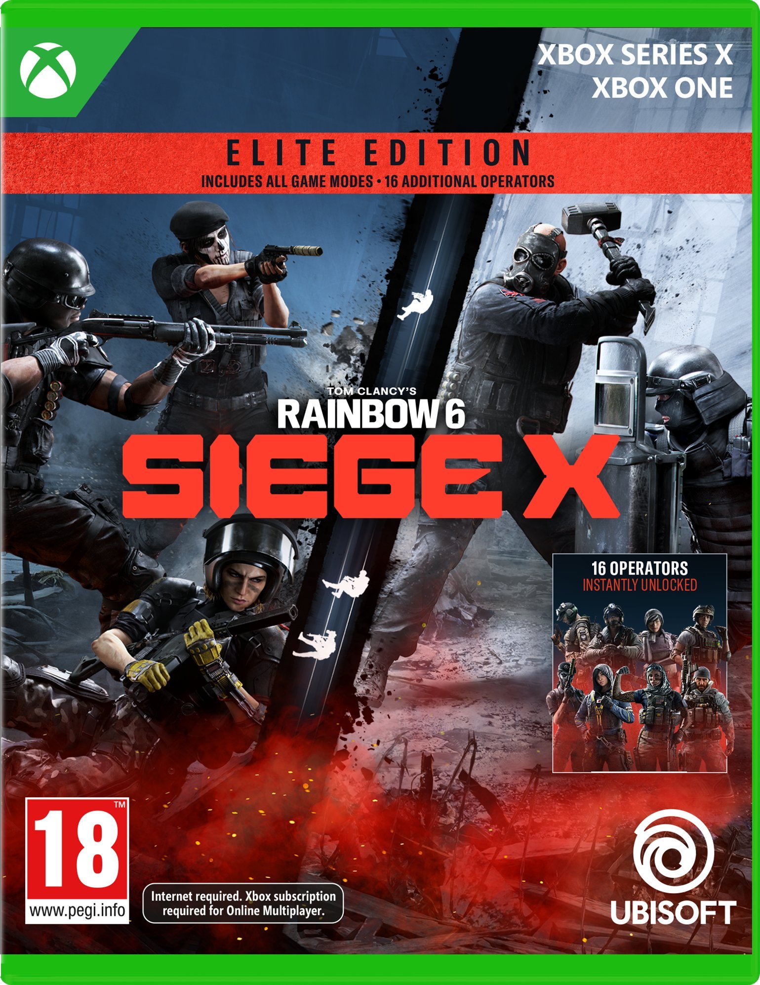 Loja Xbox Ubisoft Tom Clancy's Rainbow Six Siege X Elite Edition, Xbox Series X Xbox One, 18+